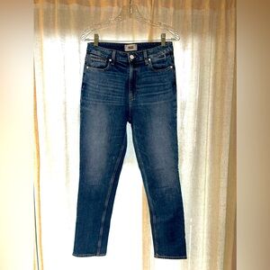 Paige High Rise Sarah Slim Jeans | Size 28